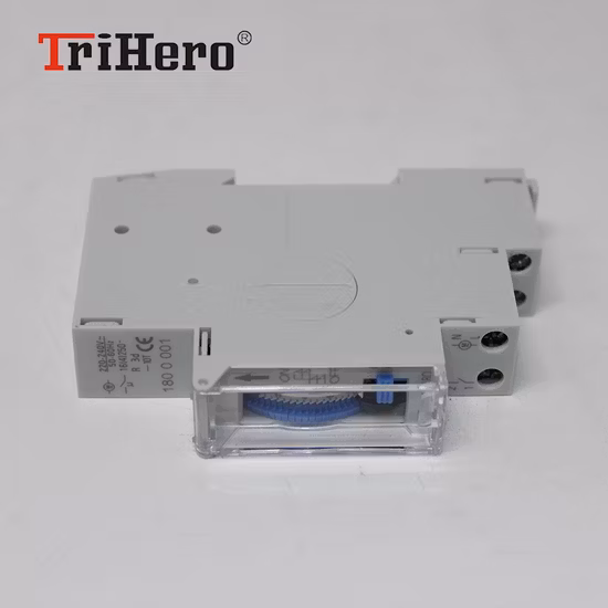 Sul180A Daily Program Timer 1 Channel Analogue 24 Hour Mechanical Time Switch for Time and Light Control