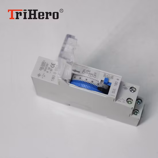 Sul180A Daily Program Timer 1 Channel Analogue 24 Hour Mechanical Time Switch for Time and Light Control