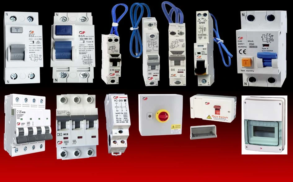 Gfcu3-Mrr Semi-Populated Dual RCCB Consumer Units for Distribution Box Electrical Boards