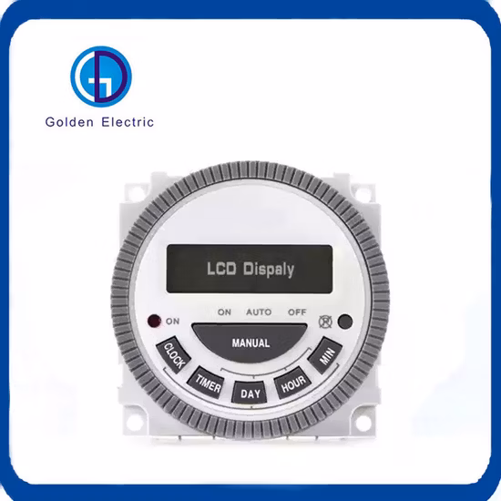 Controlador de tempo eletrônico Cn304 AC 220V Interruptor de controle de microcomputador Temporizador de iluminação pública Interruptores elétricos de relé de tempo