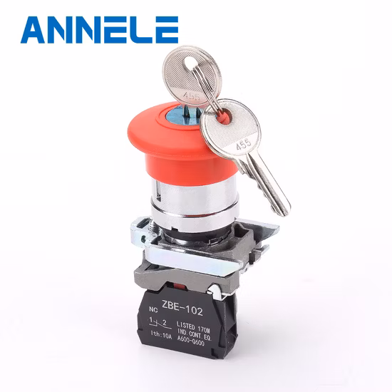 Botão push-pull cogumelo Xb4