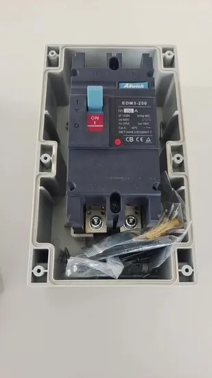 200A DC MCCB Molderd Case Disjuntor Solar 1000V DC MCCB 200AMP