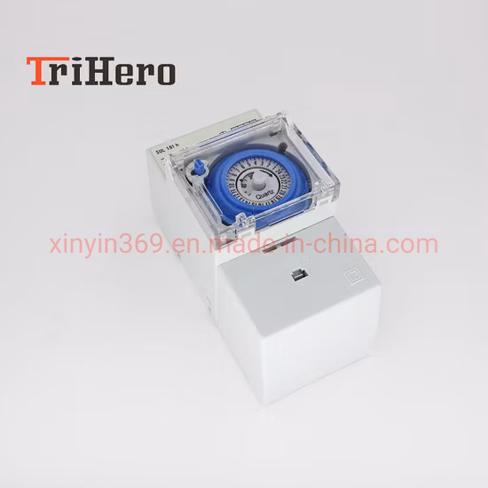 Sul181h Trilho DIN Analógico Temporizador Mecânico 30 Minutos Programável 110 V 220 V Temporizador