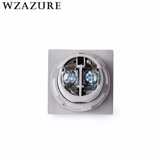 Lâmpada de LED de temperatura de termômetro digital de 22 mm indicador de luz redonda